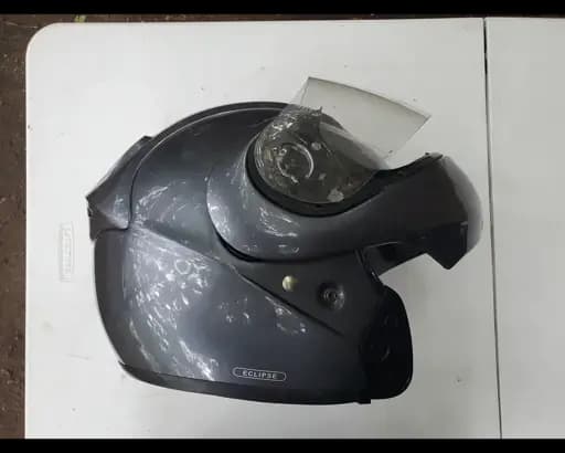 Vega Eclipse motorcycle helmet gray